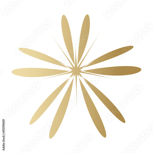  Gold Star sparkle icon. Golden Futuristic shapes.Christmas stars icons. Flashes from fireworks