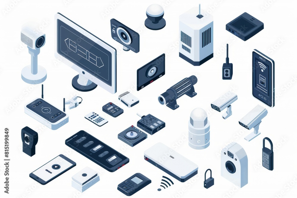 Uninterrupted connections in home security systems allow for comprehensive surveillance, managed through security concepts that use high-speed Wi-Fi to enhance protection and observation.