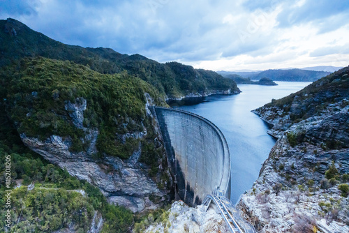 Gordon Dam in Tasmania Australia