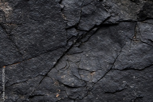 Dark grey, black stone background. Rock texture. Black slate background