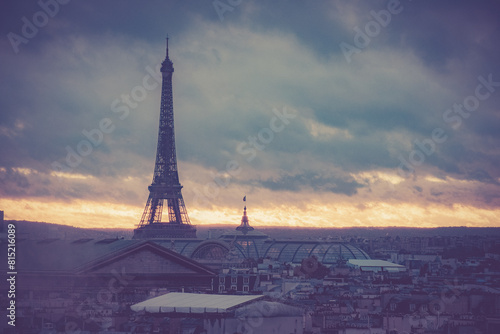 The Eiffel Tower : a Famous Iron Sculpture, Symbol of Paris