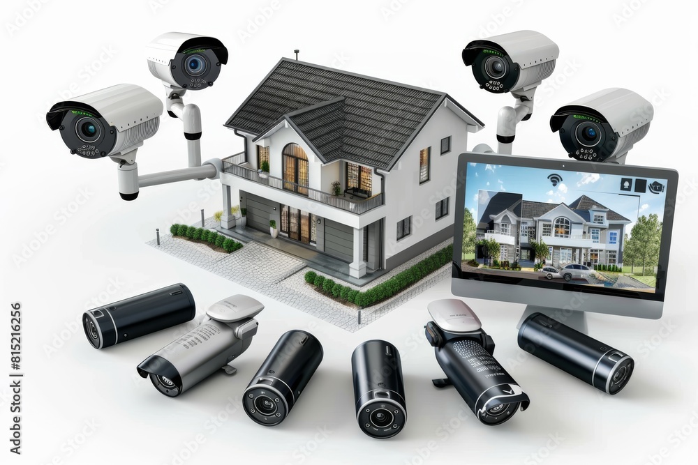 CCTV infrastructure includes fortifying systems for content distribution over Wi-Fi, incorporating panels for surveillance near digital locks. CCTV infrastructure includes fortifying systems for content distribution over Wi-Fi, incorporating panels for surveillance near digital locks.