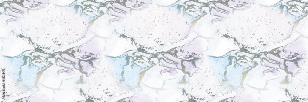 Fototapeta premium Marble Pink Ink. Blue Alcohol Ink Paint. Purple