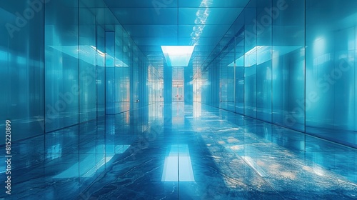 Building glass window geometric architectural background.