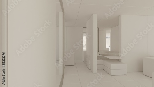 architecture interior 3d