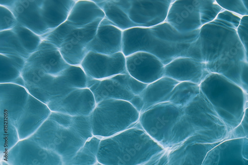 pool water background. the texture of the water in the pool