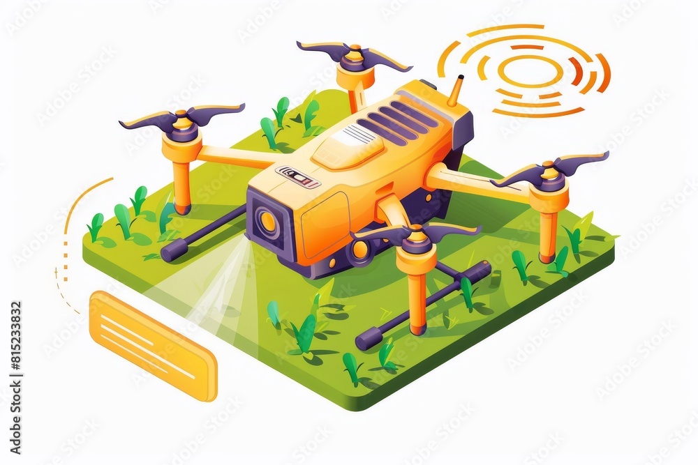 Smart technology in agriculture utilizes drones for precision monitoring and smart farming techniques Smart technology in agriculture utilizes drones for precision monitoring and smart farming techniques