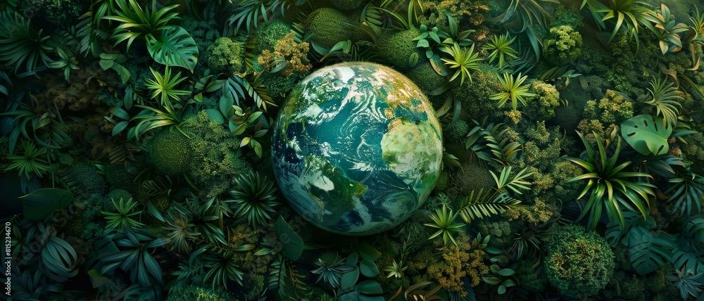World Nature Conservation Day concept. Leaves in forming an eco friendly environment. World Nature Conservation Day concept. Leaves in forming an eco friendly environment.