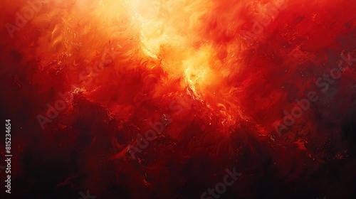 Wallpaper Mural Dramatic forest fire with flames leaping from tall trees Torontodigital.ca