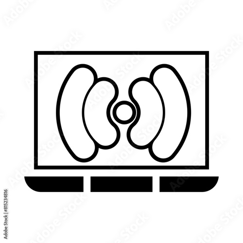 Webcast Glyph Icon Design