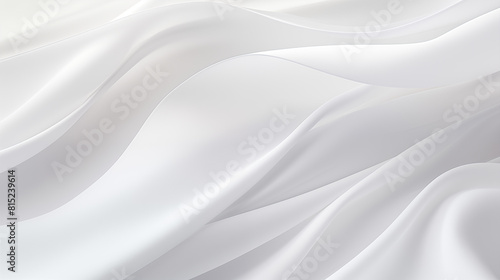 white silk fabric wavy background © MuhammadMuneeb