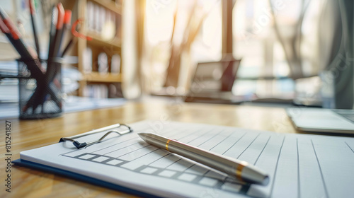 A pen sits on a sheet of paper with a list of things to do