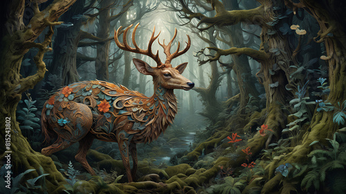 AI image generate mythical creatures