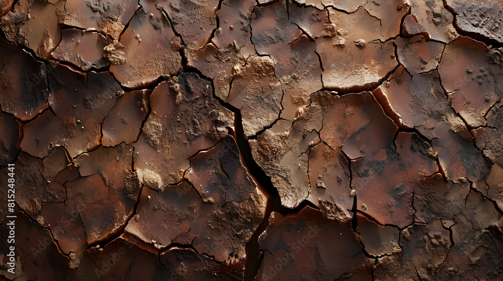A close up of a rock with cracks and holes in it. The rock appears to be old and worn down, with a rough texture A close up of a rock with cracks and holes in it. The rock appears to be old and worn down, with a rough texture
