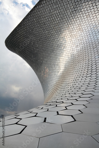 MEXICO CITY, MEXICO - NOVEMBER 17 . 2012: Soumaya Museum in Polanco