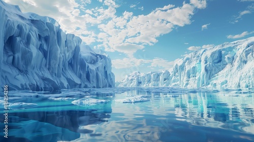 Wallpaper Mural beautiful glacier landscapes Torontodigital.ca