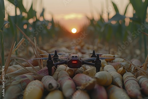 Unmanned high tech agriculture elevates farming with advanced crop management drones, enhancing cultivation and aerial farming techniques