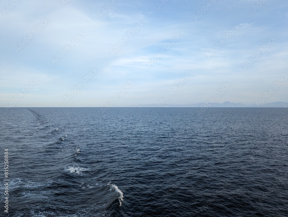 Obraz premium Beautiful sea landscape in the entrance of the Persian Gulf