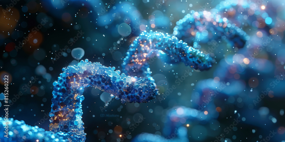 DNA gene background. Abstract molecule 3D DNA gene background. Abstract molecule 3D