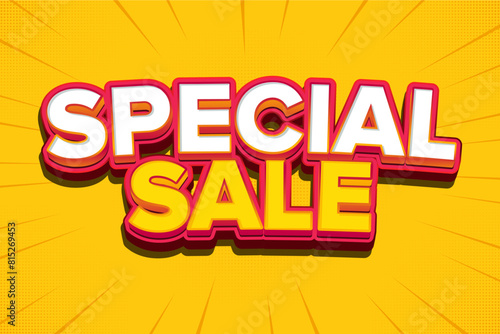 SPECIAL SALE DESIGN BANNER POSTER VECTOR FREE