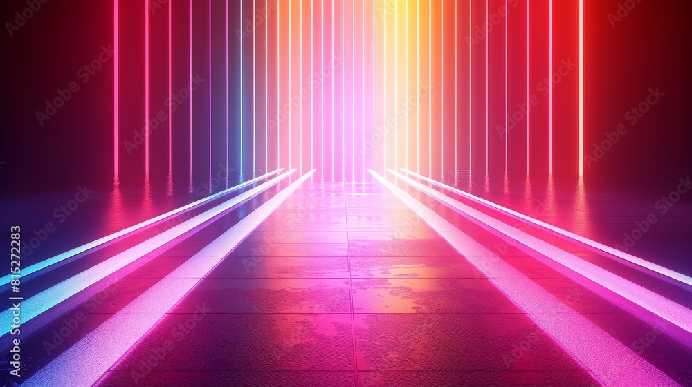 A retro abstract texture background of lights and glitch lines. A retro abstract texture background of lights and glitch lines.