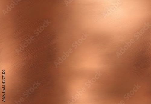 Brushed copper texture, burnished metallic surface, warm tones, high-definition, 4k, ultra-detailed, polished finish, generative AI photo