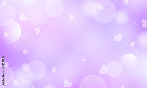 Blurred valentine's day background