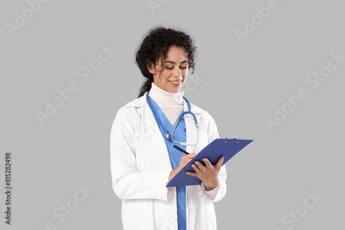 Female African-American med...