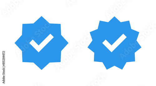 Free Download verified icon set. verification check mark. approved icon - GFXLoad