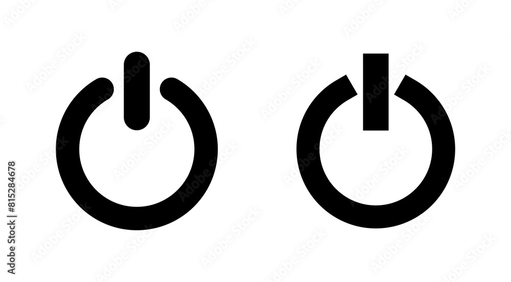 Power icon set. Power Switch Icon. Electric power Power icon set. Power Switch Icon. Electric power