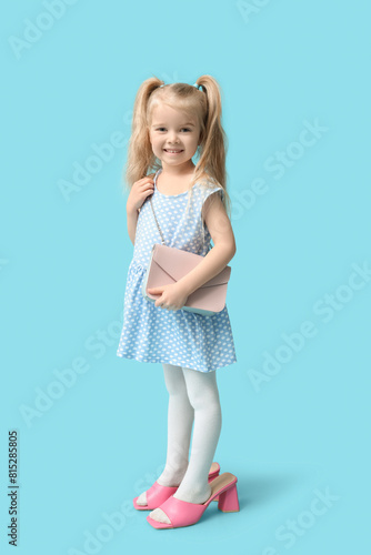 Cute little girl with styli...