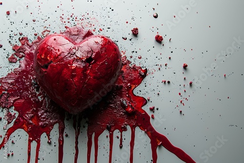 Lonely Heart's Artistic Despair: A Serenade in Broken Affection photo