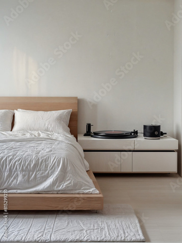 bedroom with bed