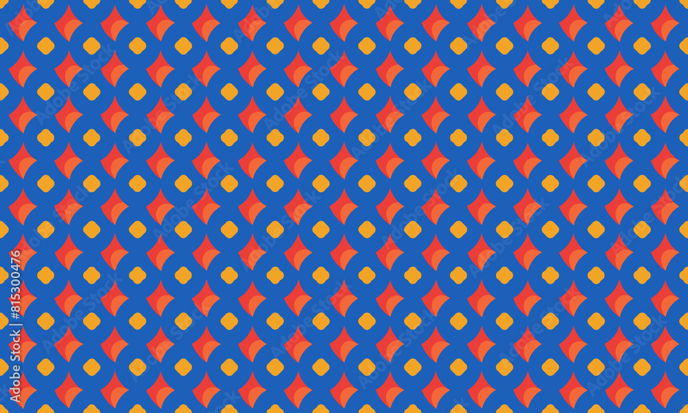 Flat Design Seamless Pattern Wallpaper Background Flat Design Seamless Pattern Wallpaper Background