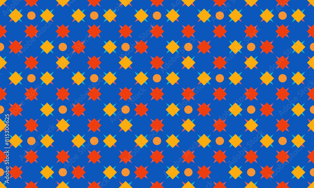 Flat Design Seamless Pattern Wallpaper Background Flat Design Seamless Pattern Wallpaper Background