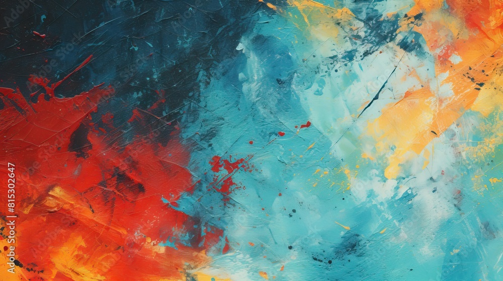 A rough abstract background with visible paint texture A rough abstract background with visible paint texture