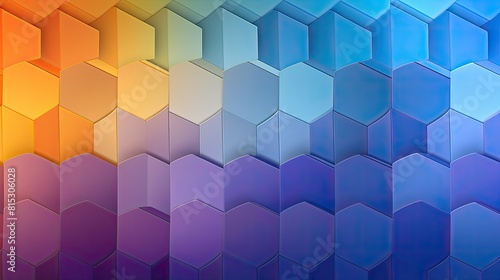 Abstract gradient background with repeating geometric patterns