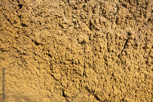 Textura de tierra del suelo con algo de grano fino.