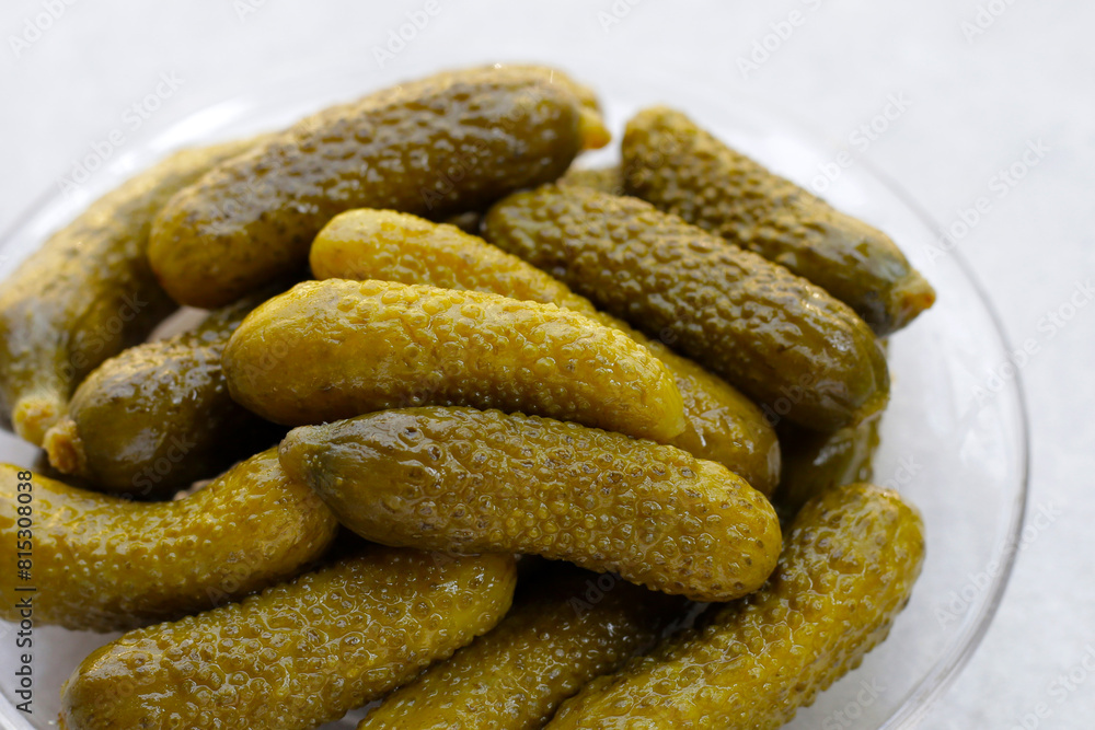 Tasty pickled cucumbers. Fermented vegetables Tasty pickled cucumbers. Fermented vegetables
