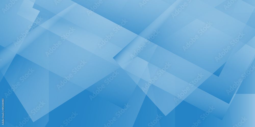 Obraz premium Modern Abstract Blue Gradient Background. Abstract background from lines and shape in white and blue background. Blue gradient background wallpaper for backdrop or presentation .