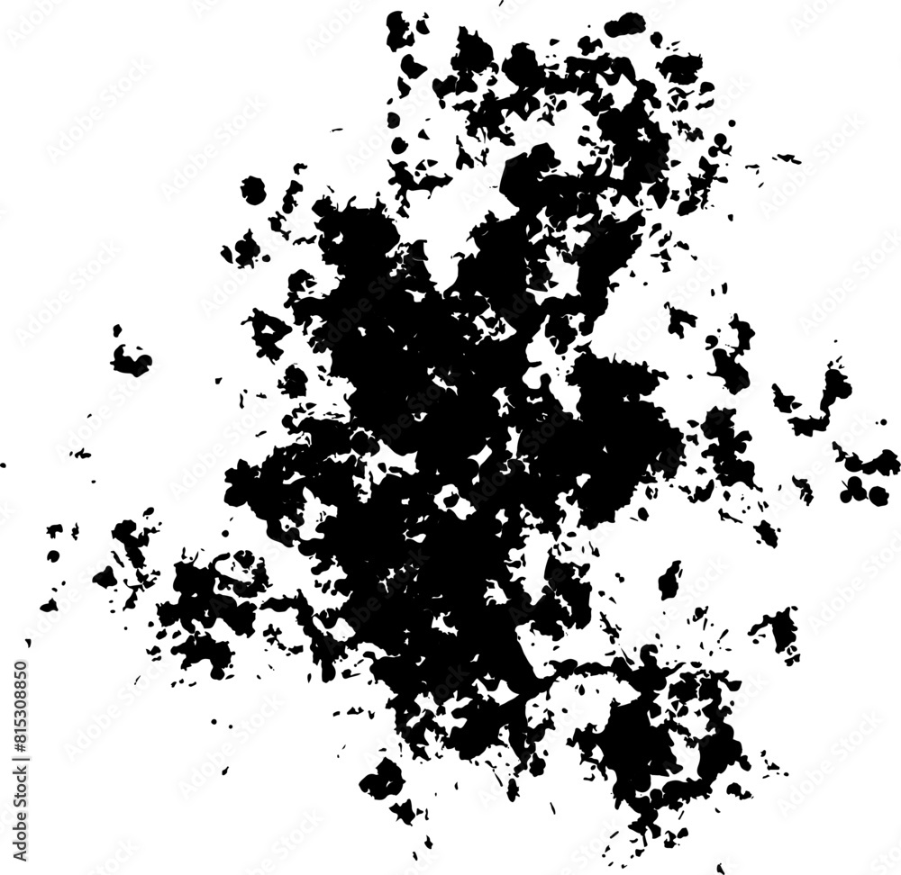 Fototapeta premium black splash, black, dot, splatter, material, paint, ink,