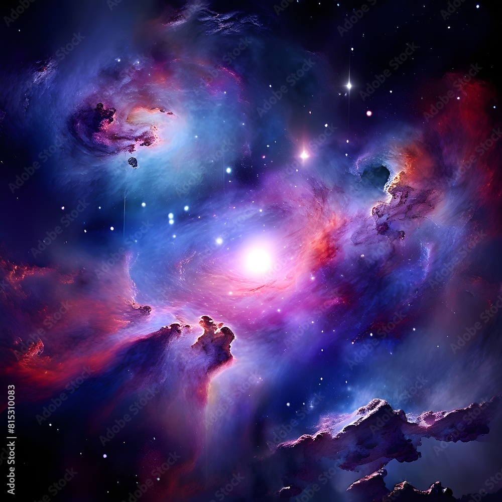 Fototapeta premium Galaxy Stock 4