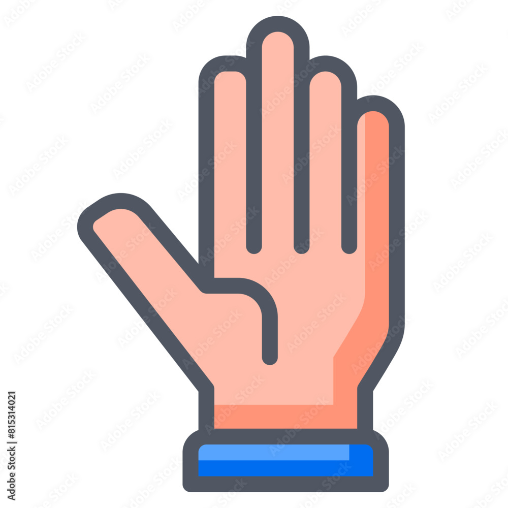 Obraz premium Hand Collection Set. 