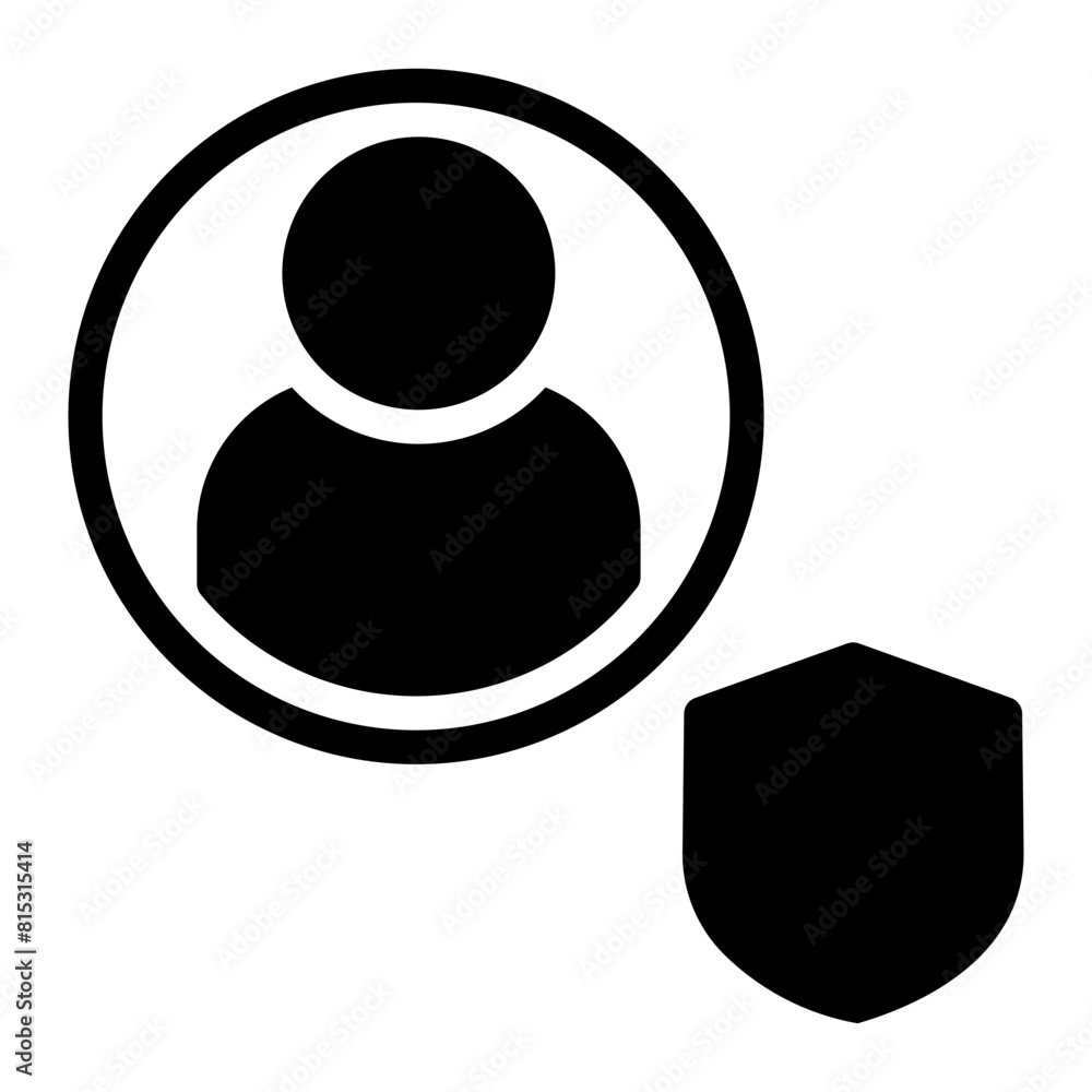 security glyph icon security glyph icon