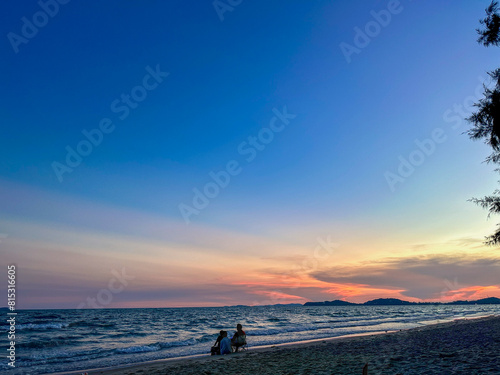 Ocean landscape beach in Thailand