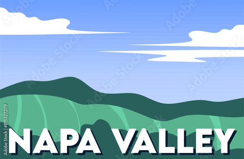 beautiful natural views of Napa Valley
