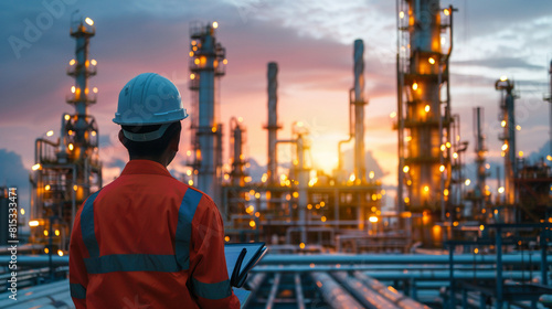 Professional Inspectors Engineers dedicated to upholding safety and efficiency at the oil site.