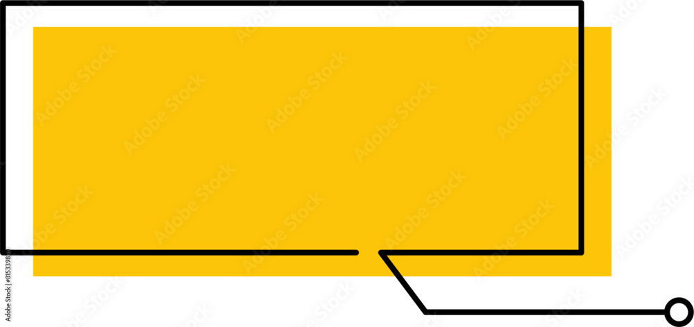 Callout Box Shape Design Element Vector Callout Box Shape Design Element Vector