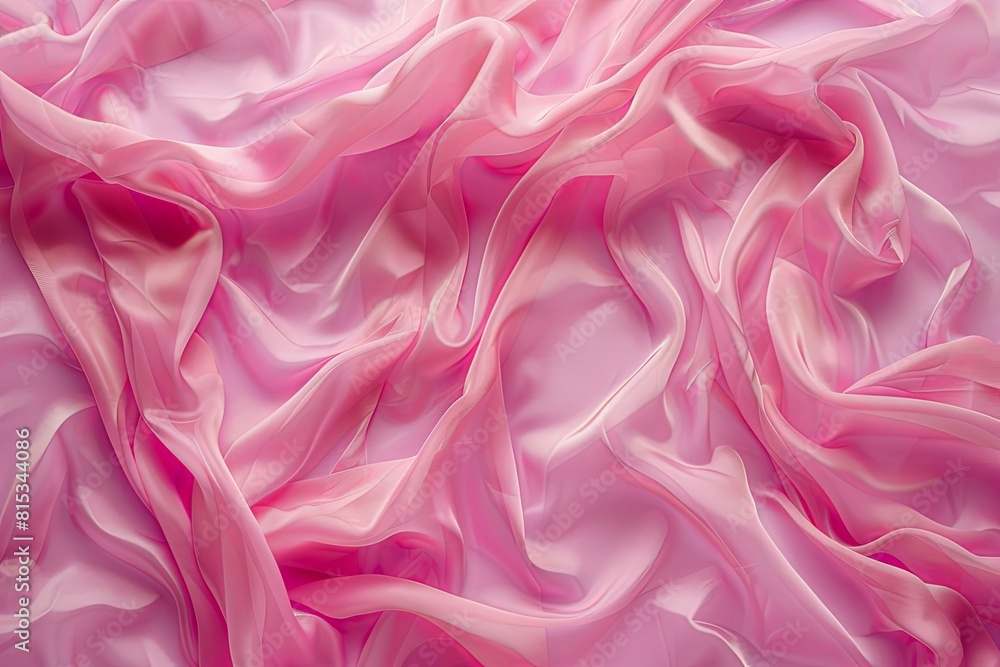 Obraz premium pink satin fabric