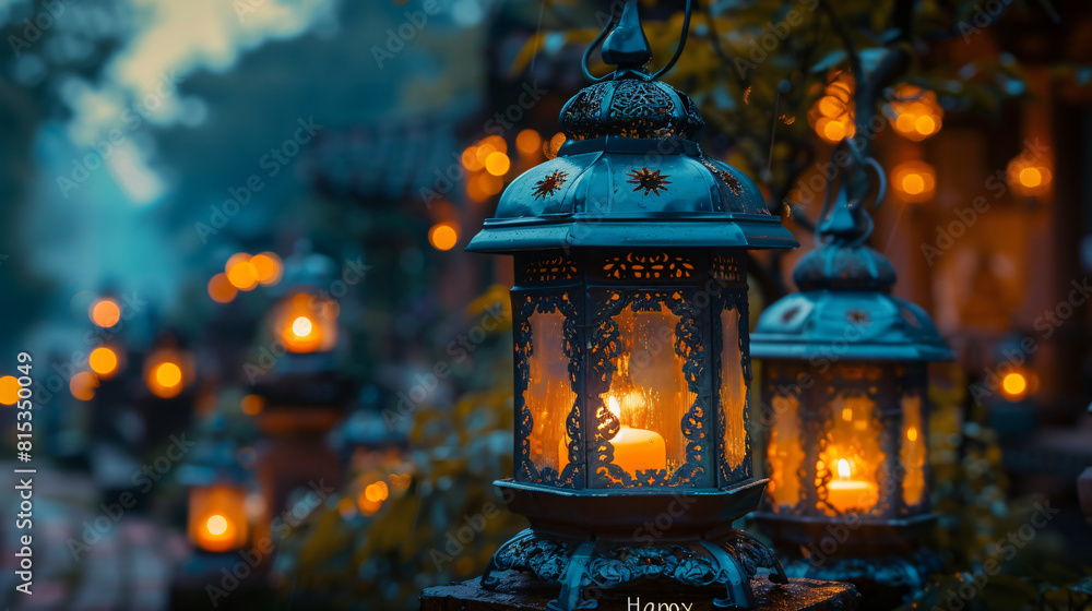 Eid Al-Fitr, A Vector Illustration Masterpiece Celebrating the Spirit of a Cherished Muslim Festival